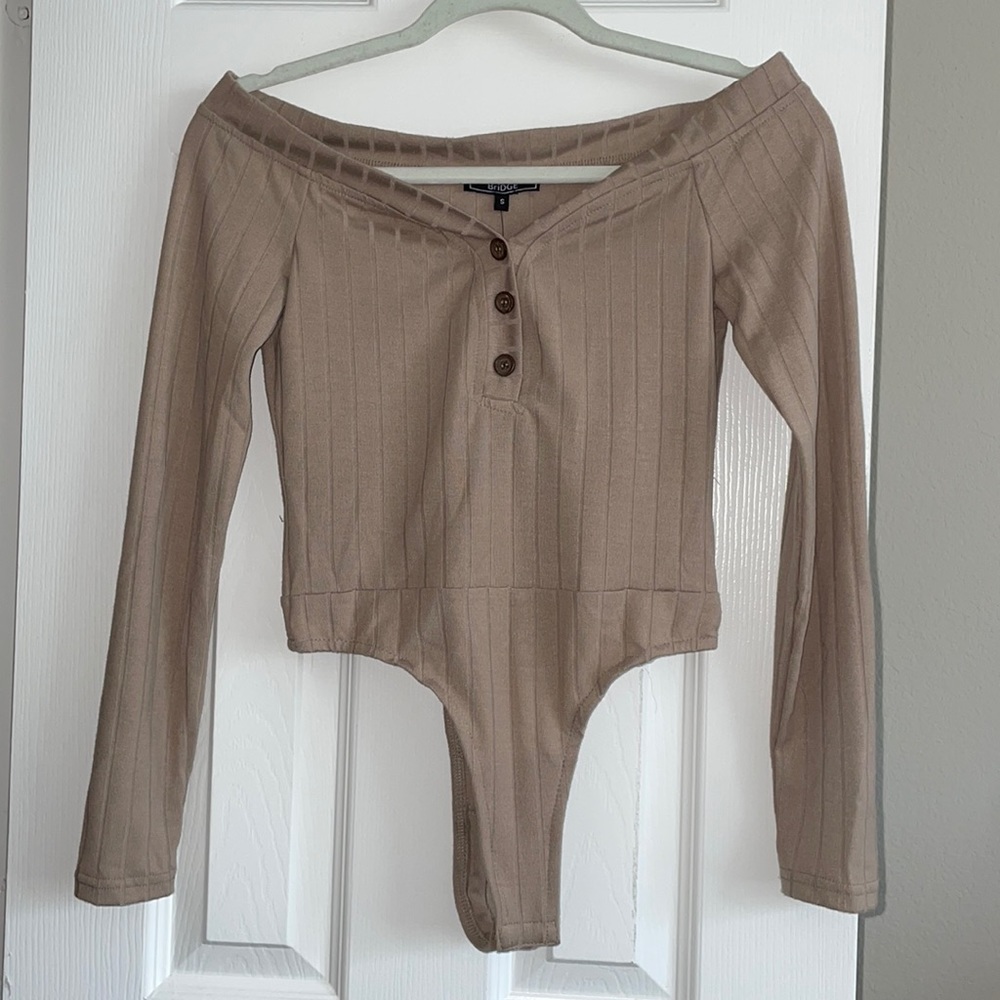 Brand new off the shoulder bodysuit